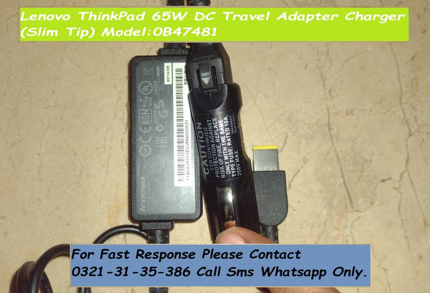 lenovo thinkpad travel charger for laptop 3