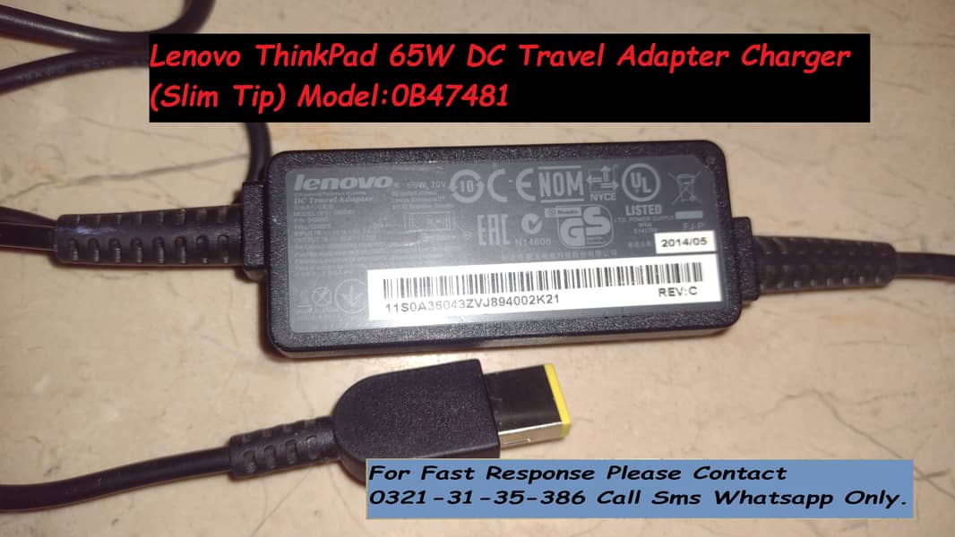 lenovo thinkpad travel charger for laptop 5