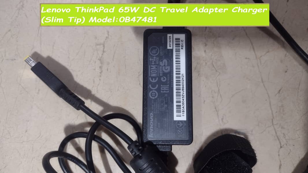 lenovo thinkpad travel charger for laptop 9