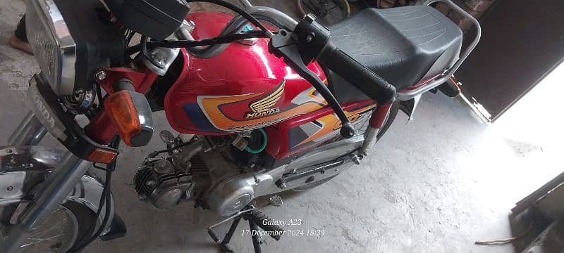 70cc motorcycle urgent sale 03260086726 3