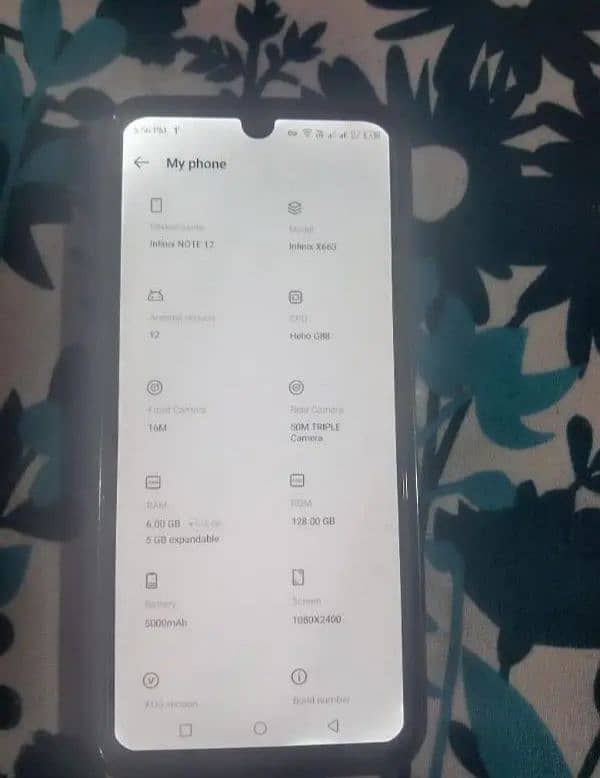 infinix model x663 3