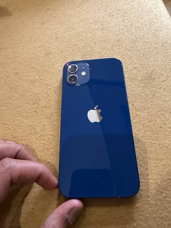 Apple iPhone 12 Pta Approved - 128gb blue colour 0