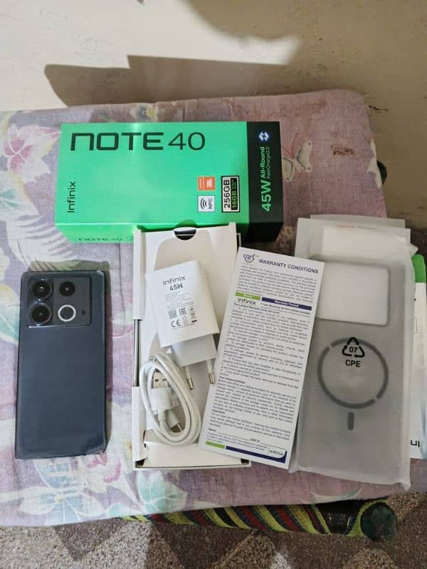 Infinix note 40 4