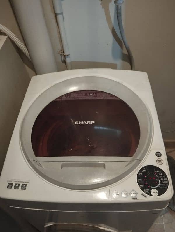 Sharp washing machine full automatic 0