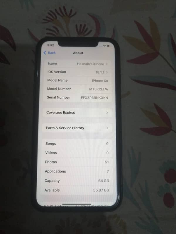 IPhone Xr factory unlock 64GB                       x/xr/xs/11 4