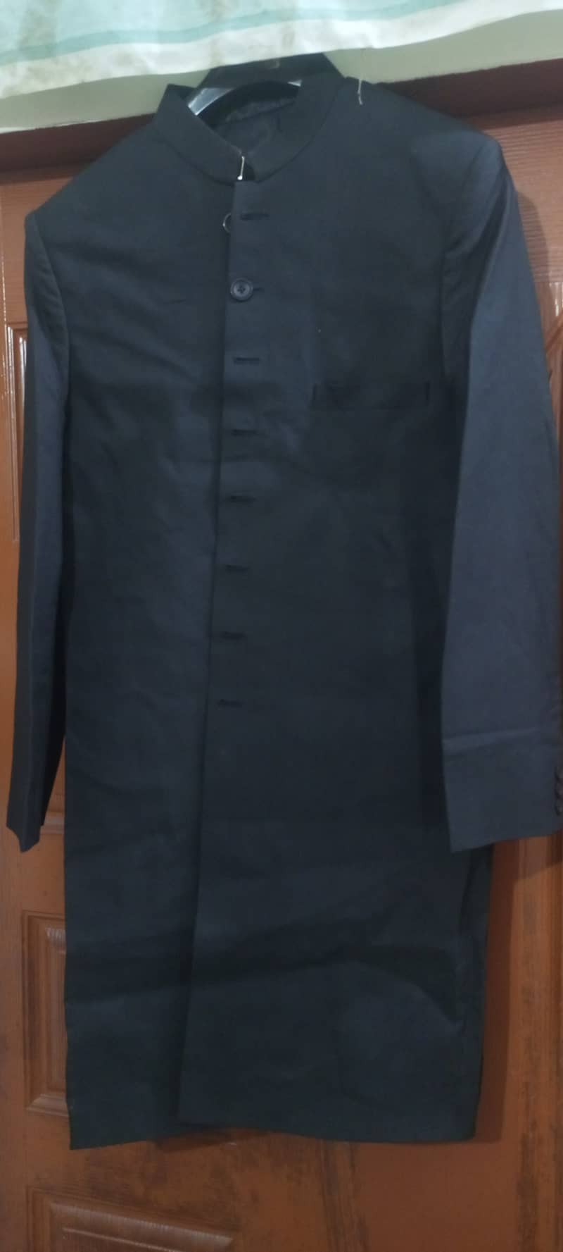 Black sherwani for sale 1