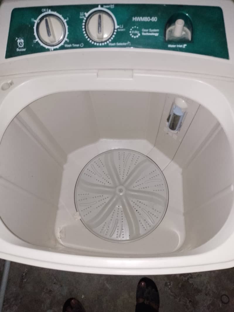 Haier washing machine 3