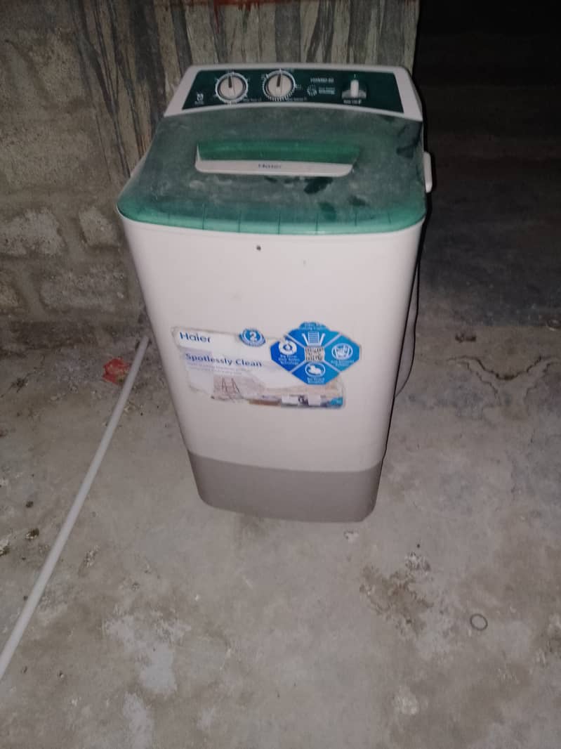 Haier washing machine 5