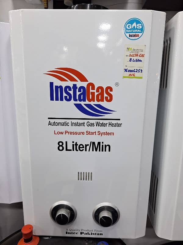 Insta Gas 8 litre brand new LPG gas heater 1