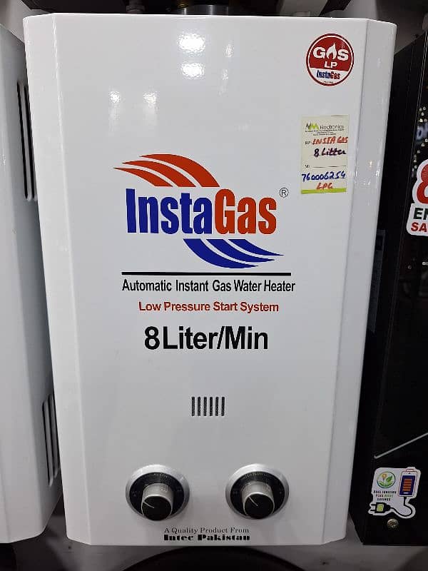 Insta Gas 8 litre brand new LPG gas heater 2