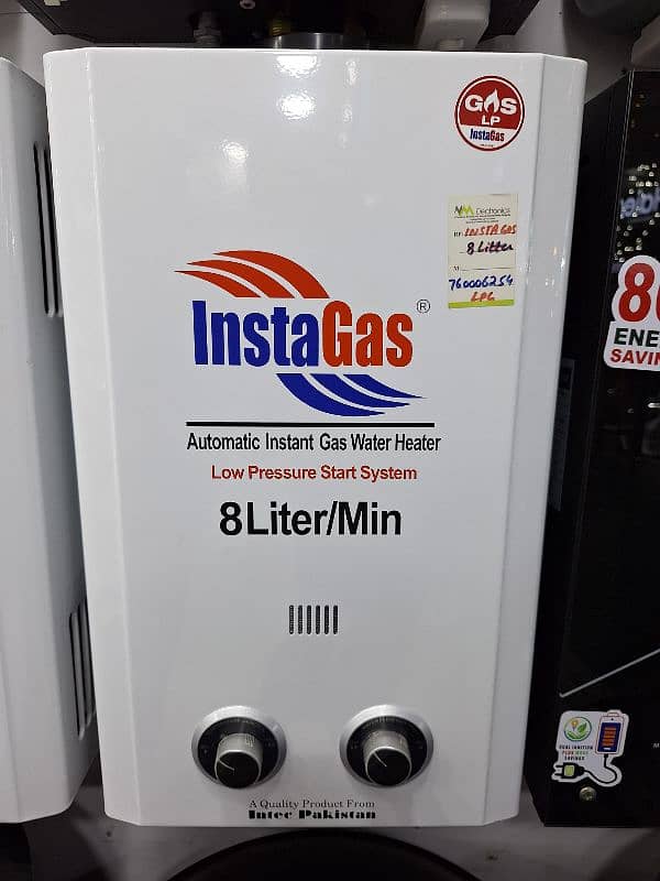 Insta Gas 8 litre brand new LPG gas heater 3