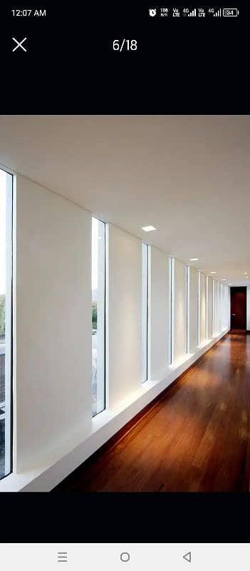 office partition  gypsum . cement. glass partition 1