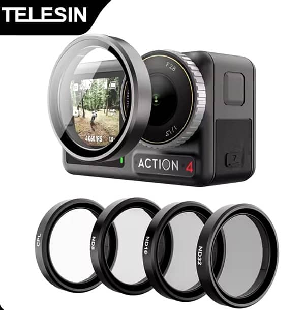 Telesin dji osmo action 5 pro Nd Filter 3