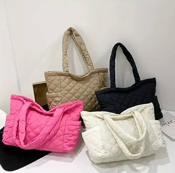 Women's Quilted tote bags 1