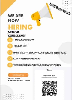 Medicare Consultants Required