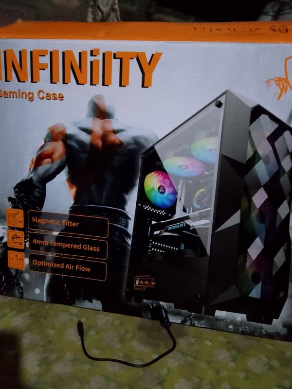 gaming PC infinity gaming case in i5 4th gen 03234935866 4