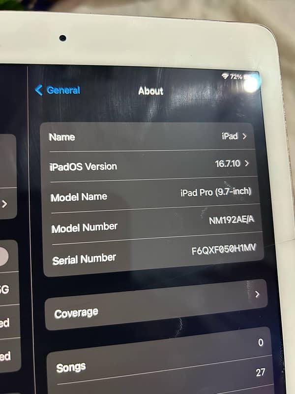 iPad Pro 9.7 inch 128gb wifi 3