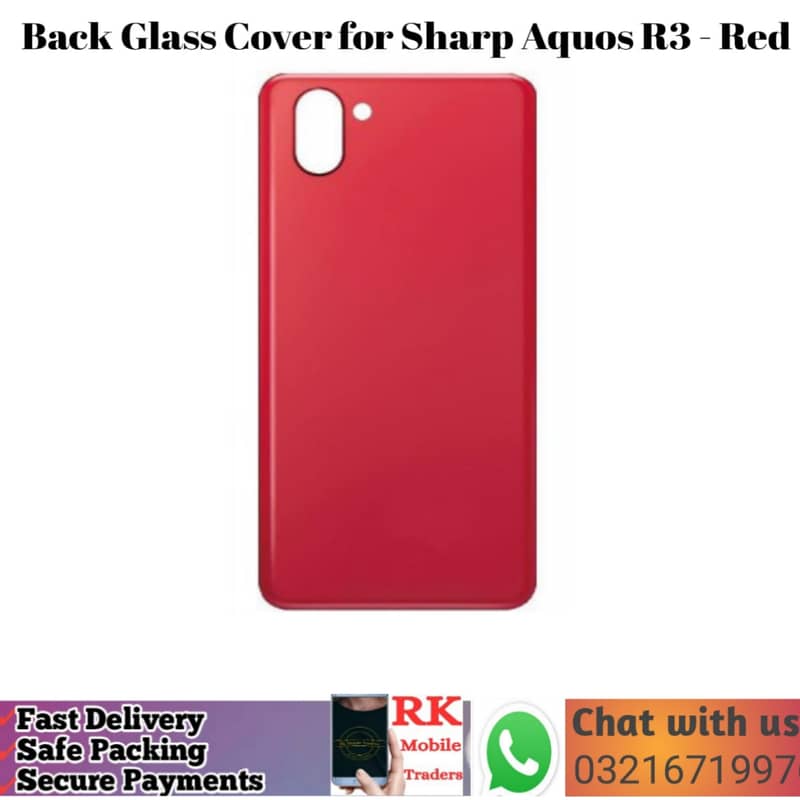 Sharp Aquos R3 Back Glass 2