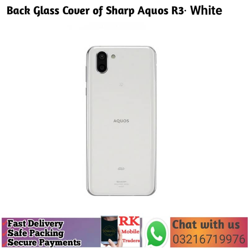 Sharp Aquos R3 Back Glass 3