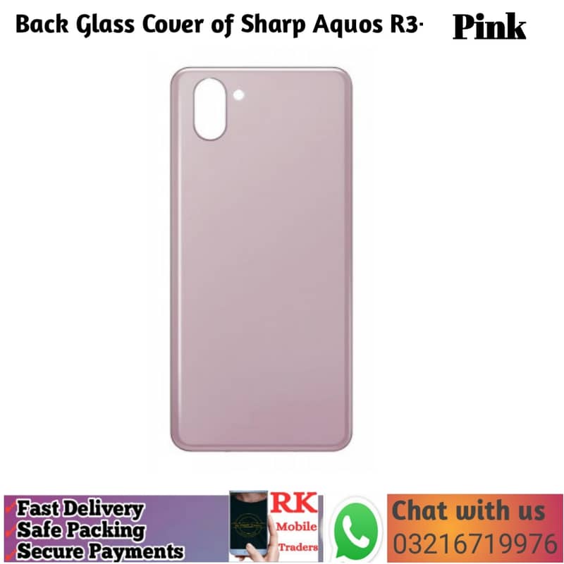 Sharp Aquos R3 Back Glass 4