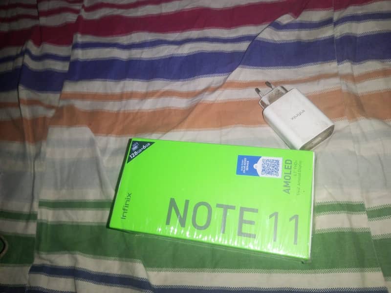 infinite note 11 hai 6 GB 128 complete box 0