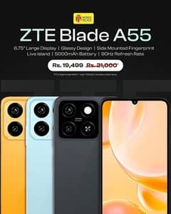 ZTE Nubia Blade Mobiles A35/A55/V60 All Models