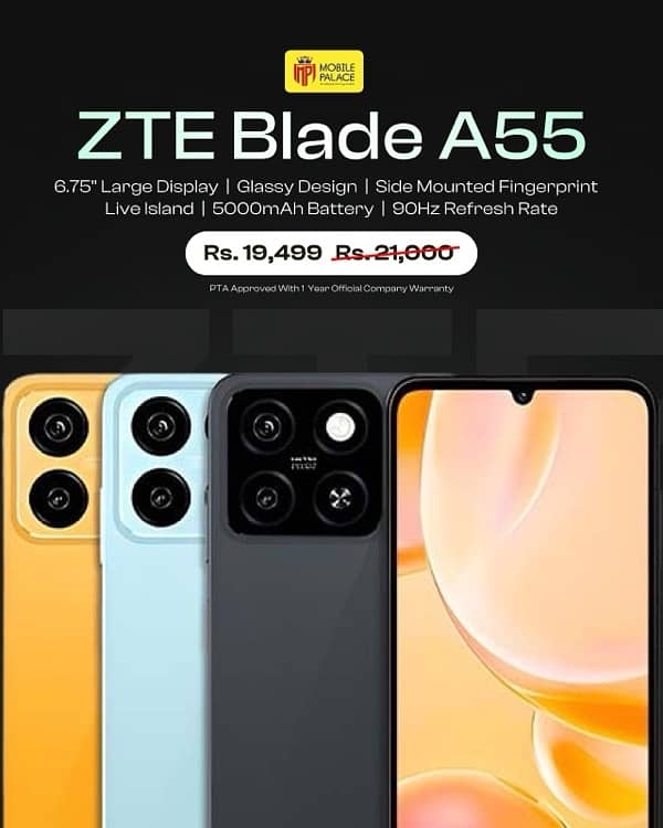 ZTE Nubia Blade Mobiles A55 4/64 4