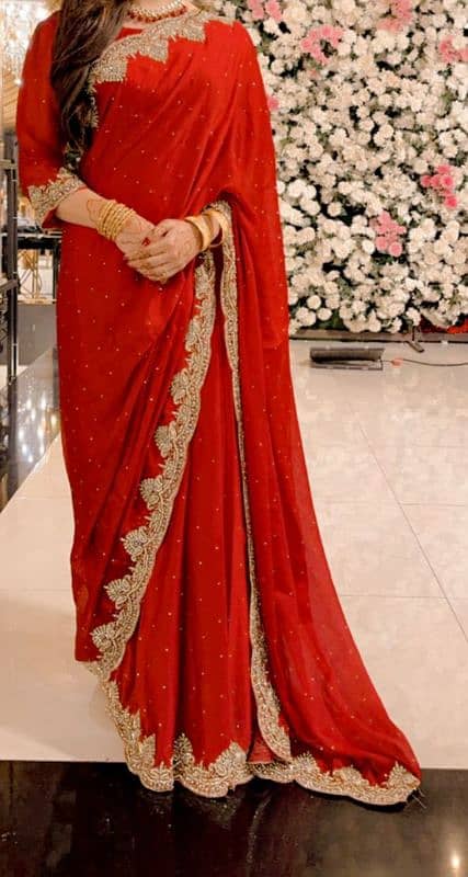 red saree for sale 0