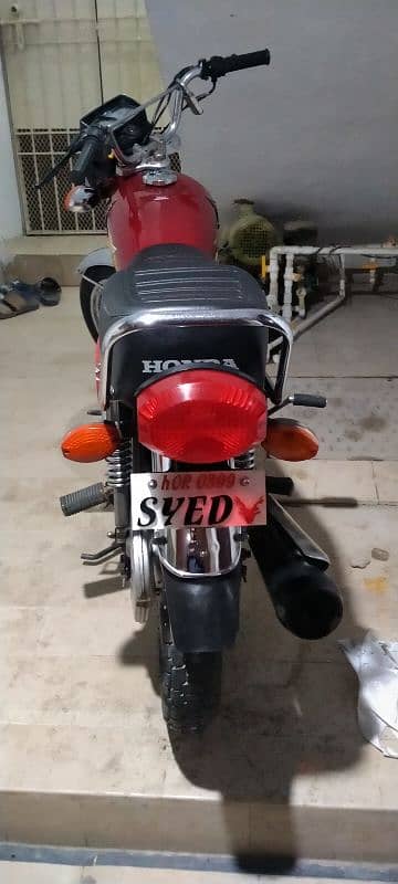 Honda 125 Red 2021 urgent sell 1