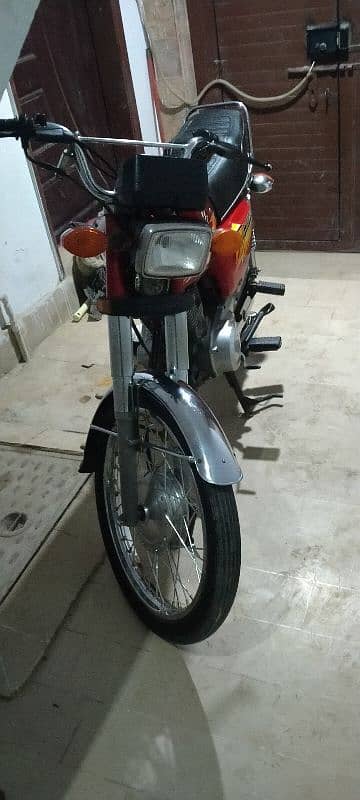 Honda 125 Red 2021 urgent sell 4