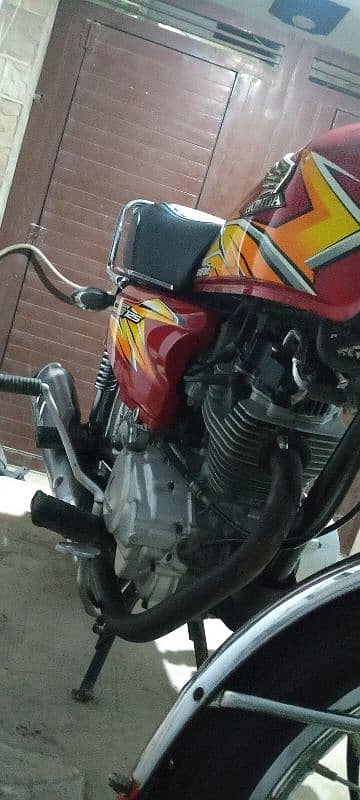 Honda 125 Red 2021 urgent sell 10