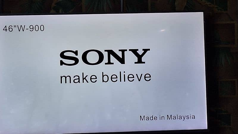 Sony television 46inch display 2