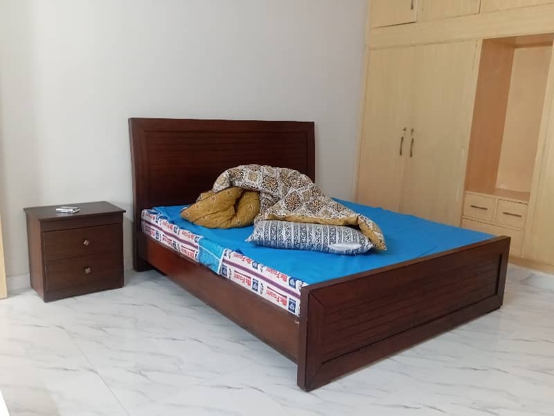 F-7/2. One Kanal Fully Furnished Upper. Portion Separate Gate Big Garden Tiles Flooring Near Rana Market Ideal Location. rent 1500 dollar. 32