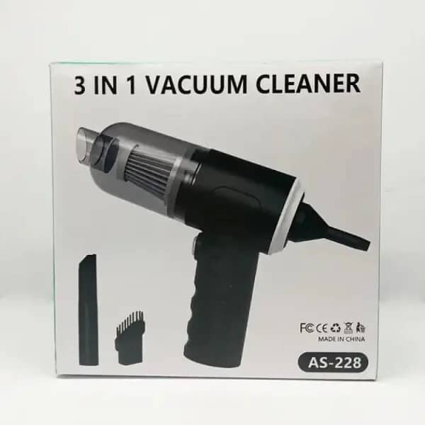 3 In 1 Portable Vacuum Cleaner Hand-held Cleaning For Car Home 0