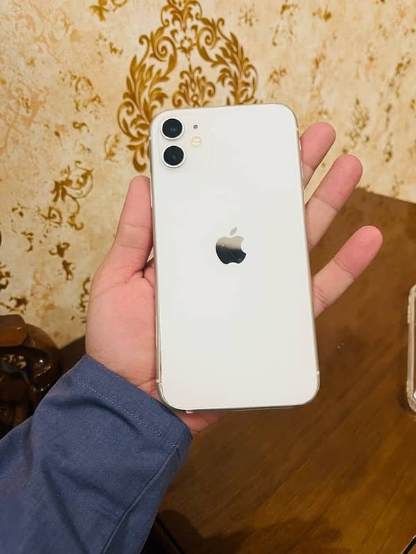 iphone 11 256gb official dual sim pta approved white colour 2