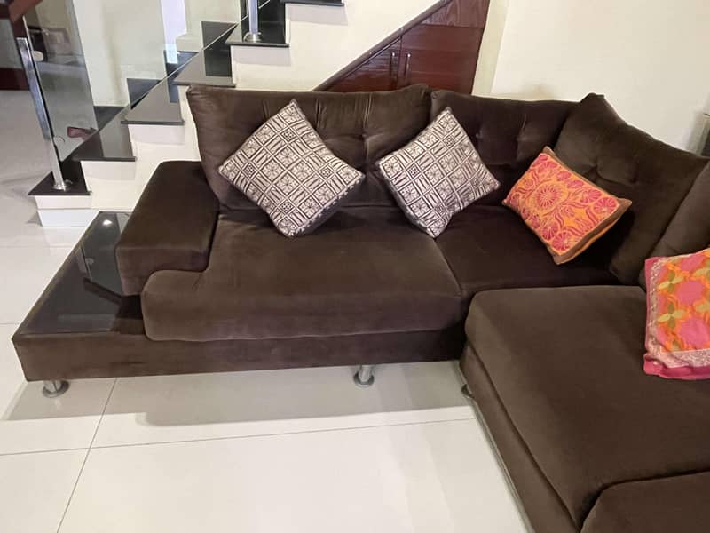 7 seater L shaped sofa 2