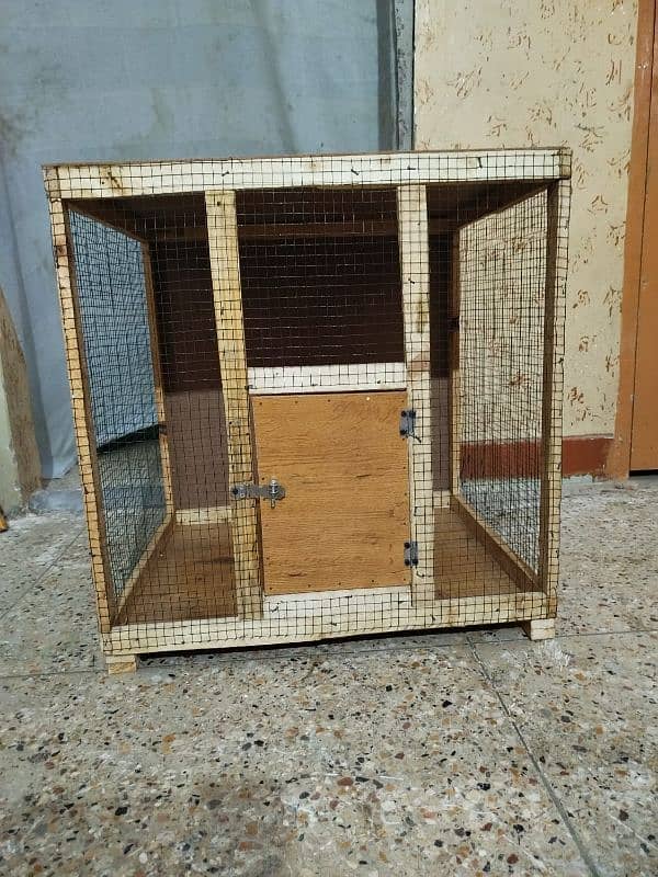 wooden cage 0