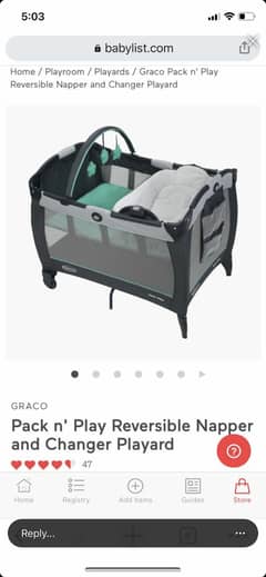 Graco playpen