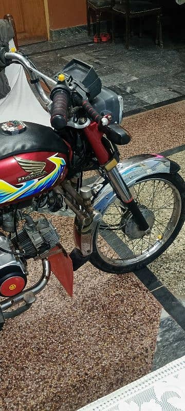 HONDA cd70 2021 model for sale 10/10 1