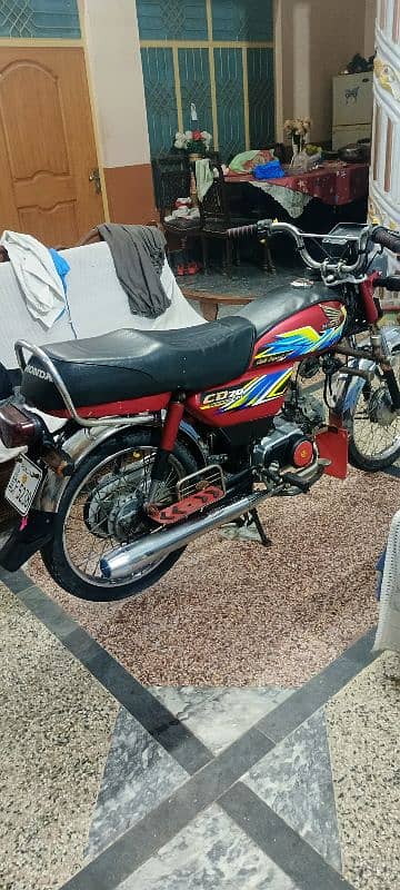 HONDA cd70 2021 model for sale 10/10 2