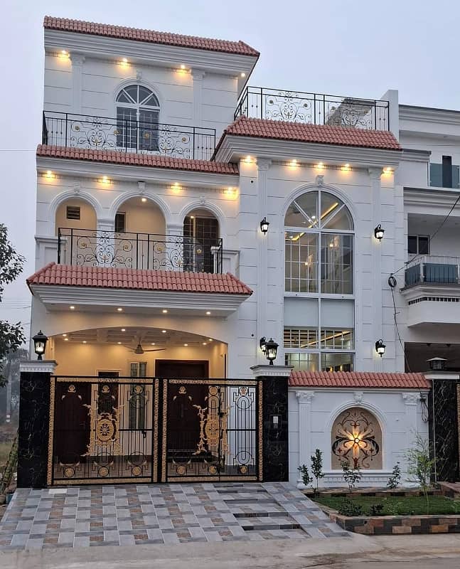 6 Marla Brand New Modern House For Sale In National Town Faisalabad Road Sargodha 0