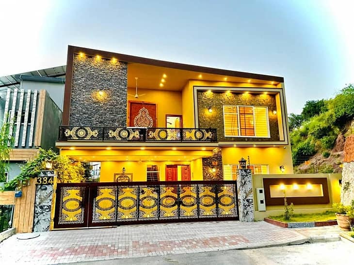 3 Years Installments Plan Modern Brand New House For Sale In Bahria Town Lahore 0