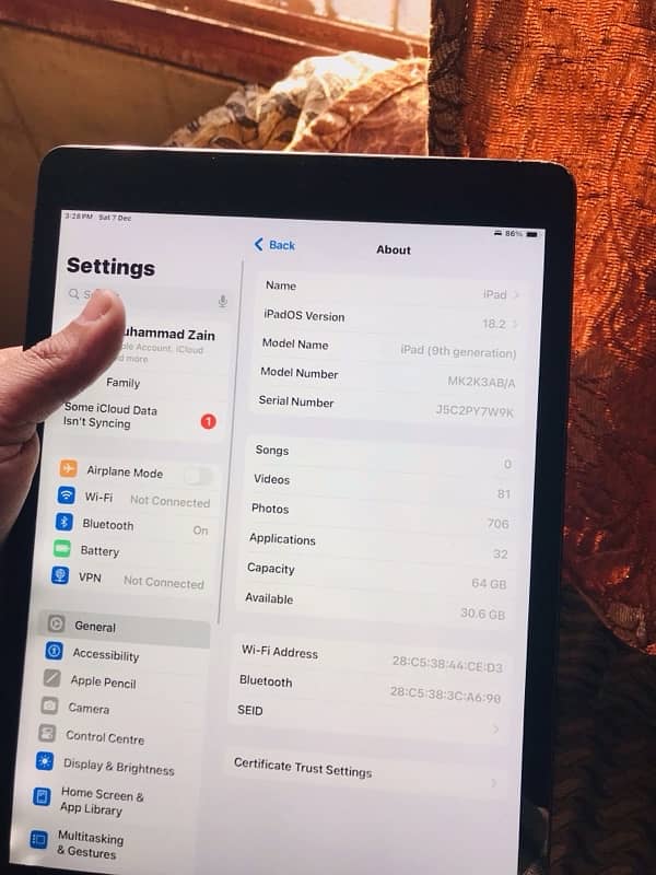 iPad 9th generation 64GB 8