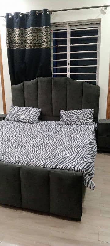 King size double bed set with matres 0