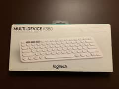 Logitech K380 Bluetooth keyboard brand new in white