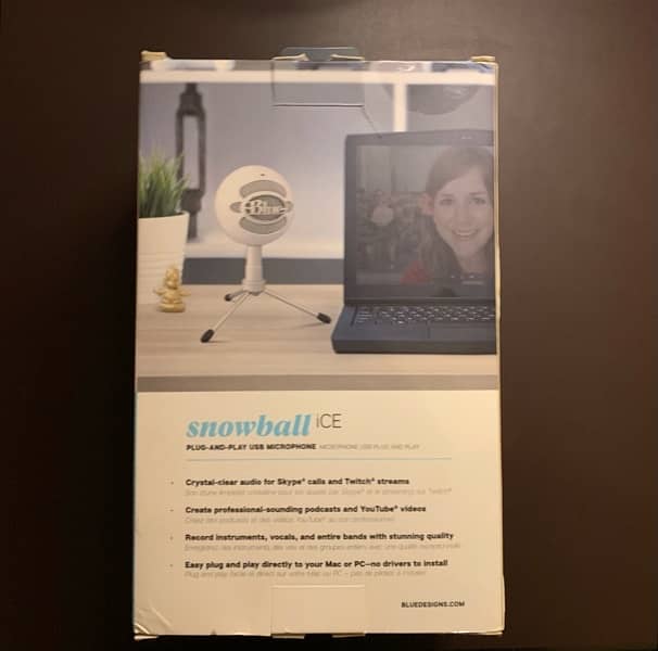 Logitech snowball Ice white brand new 1