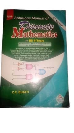 Solution Keybook Discreet Mathematics for BS 4-years