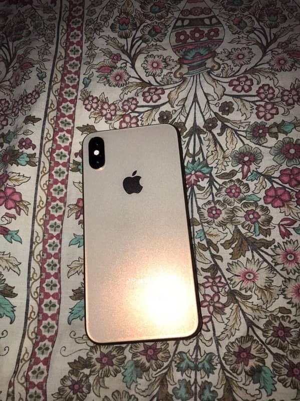 Iphone Xs Dual sim Pta approved Golden Colour 0