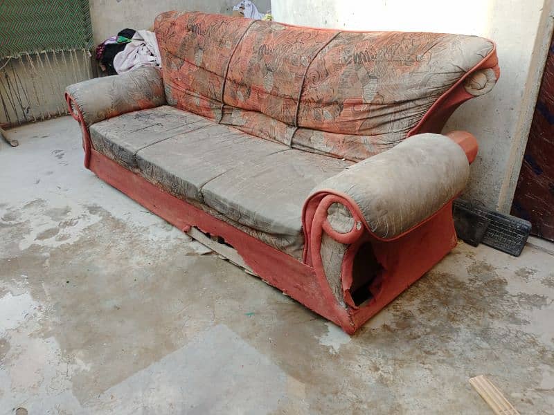 Old Royal Style 3 Seated Sofa 1