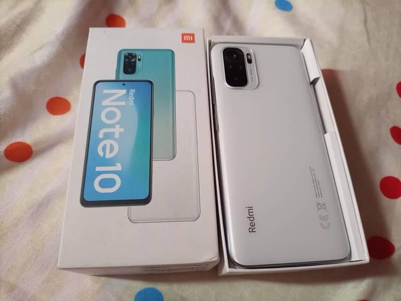 Redmi Note 10 - With box charger 0